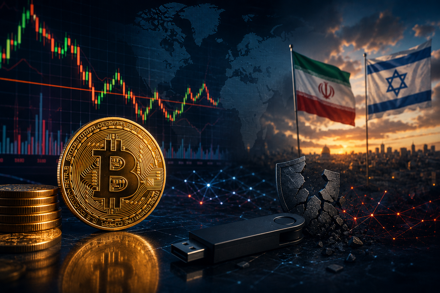 Berita Cryptocurrency: Selasa, 4 Agustus 2026 - Bitcoin Berjuang untuk $63.000 di tengah deeskalasi terkait Iran dan krisis kepercayaan terhadap wallet dingin.