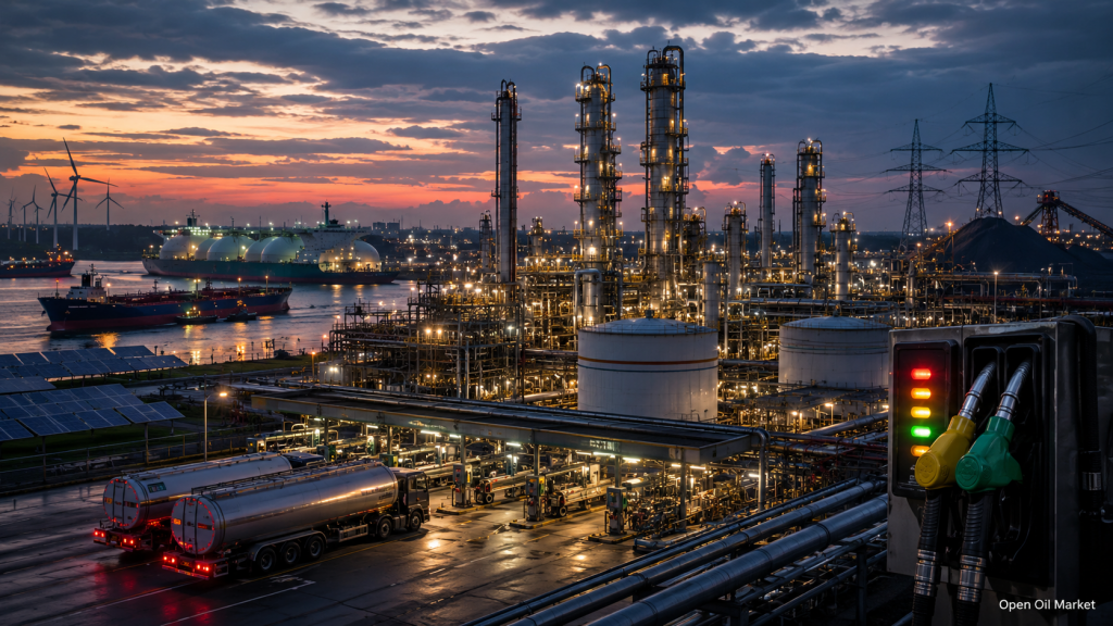 Pasar Energi Global 11 Juli 2026 — Kilang Minyak, Tanker, LNG, REN, dan Listrik