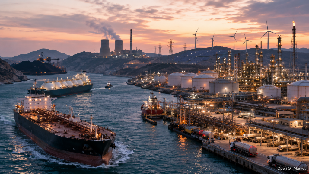Pasar Energi Global 6 Juni 2026: Tanker Minyak, LNG, Kilang, Logistik Batu Bara, Kelistrikan, dan EBT