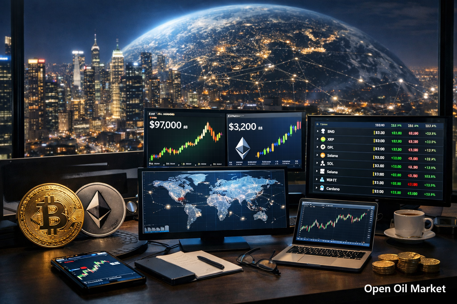 Berita Cryptocurrency pada 7 Januari 2026: Bitcoin di Ambang $100 Ribu, Pembaruan Ethereum, Kenaikan Altcoin, Tren Institusional dan 10 Besar Cryptocurrency di Dunia