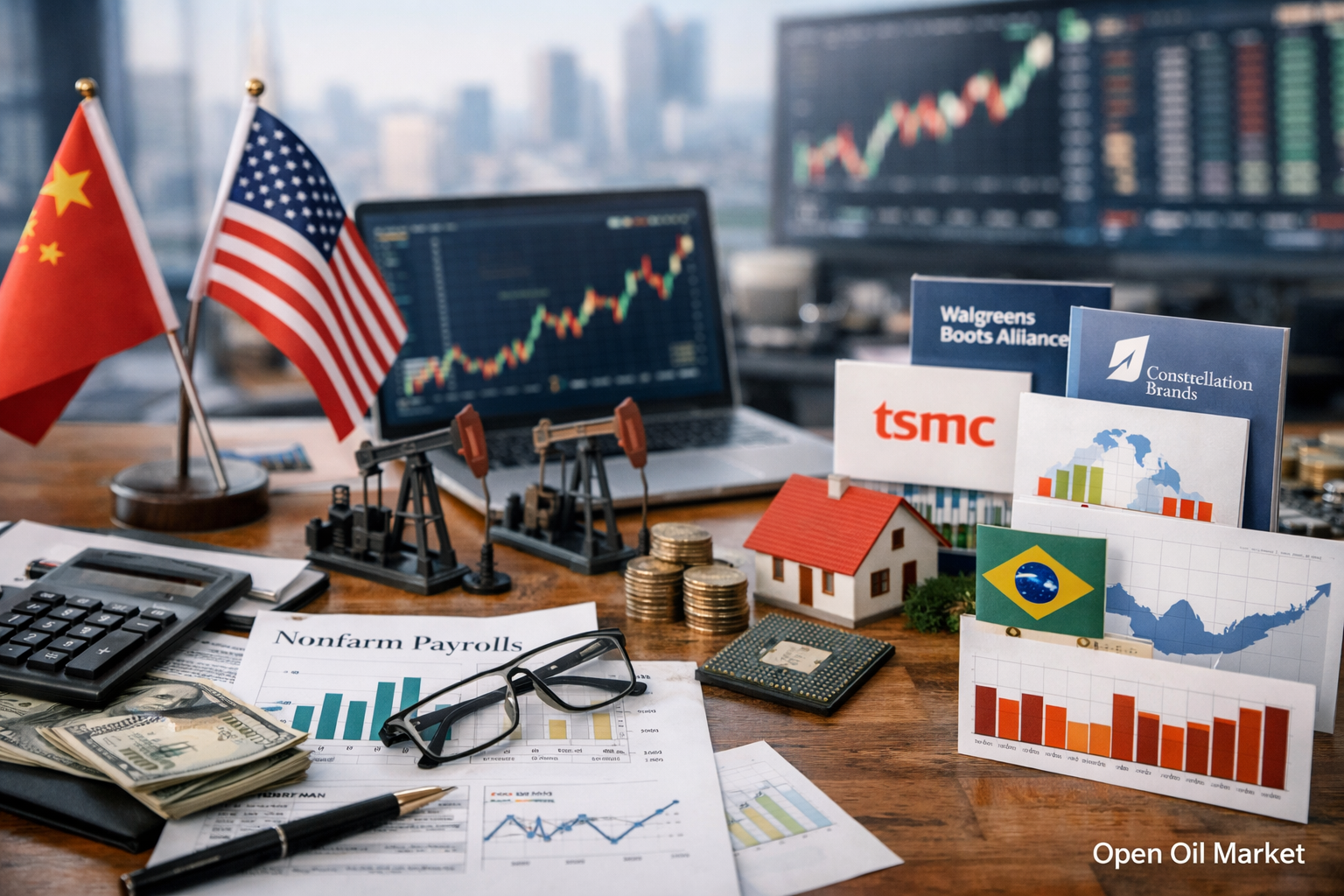 Peristiwa Ekonomi dan Laporan Korporasi — Jumat, 9 Januari 2026 Nonfarm Payrolls AS, Inflasi Tiongkok dan Jerman