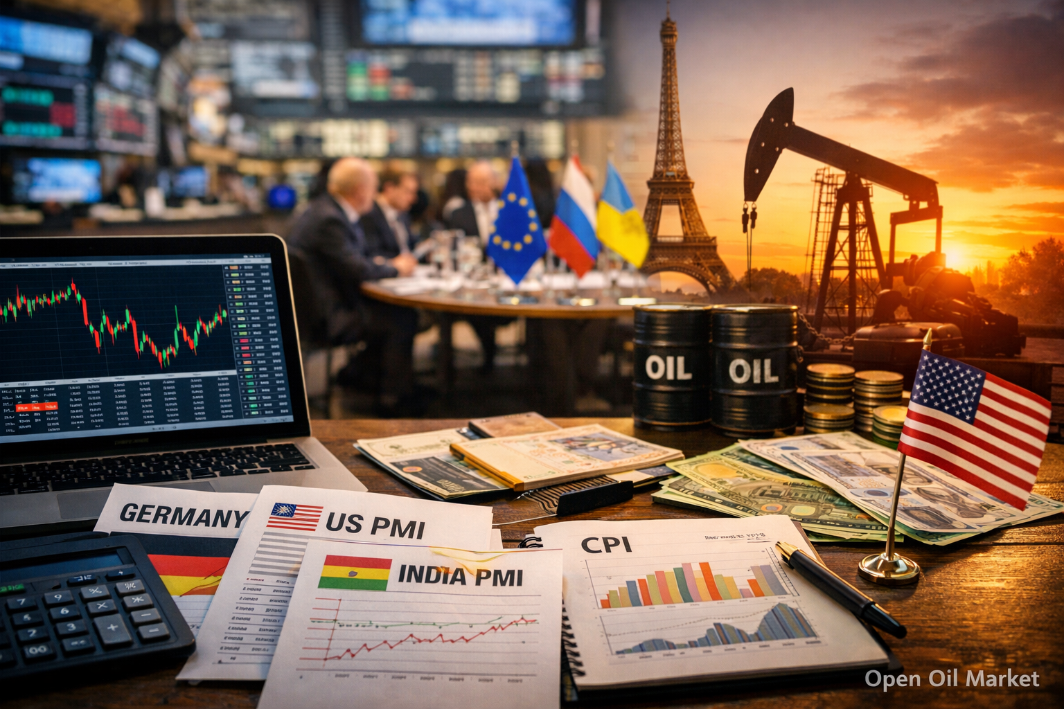 Peristiwa Ekonomi dan Laporan Perusahaan - Selasa, 6 Januari 2026: PMI Jasa, CPI Jerman, Stok Minyak API
