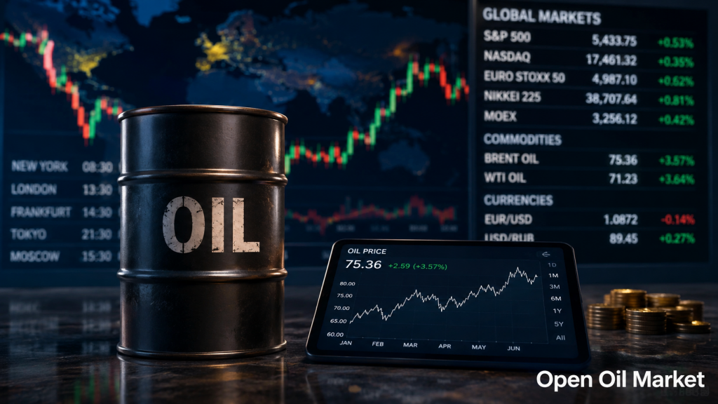 Analisis peristiwa ekonomi dan laporan perusahaan 13 Juni 2026, pasar global, minyak, indeks S&P 500, Euro Stoxx 50, Nikkei 225 dan MOEX.