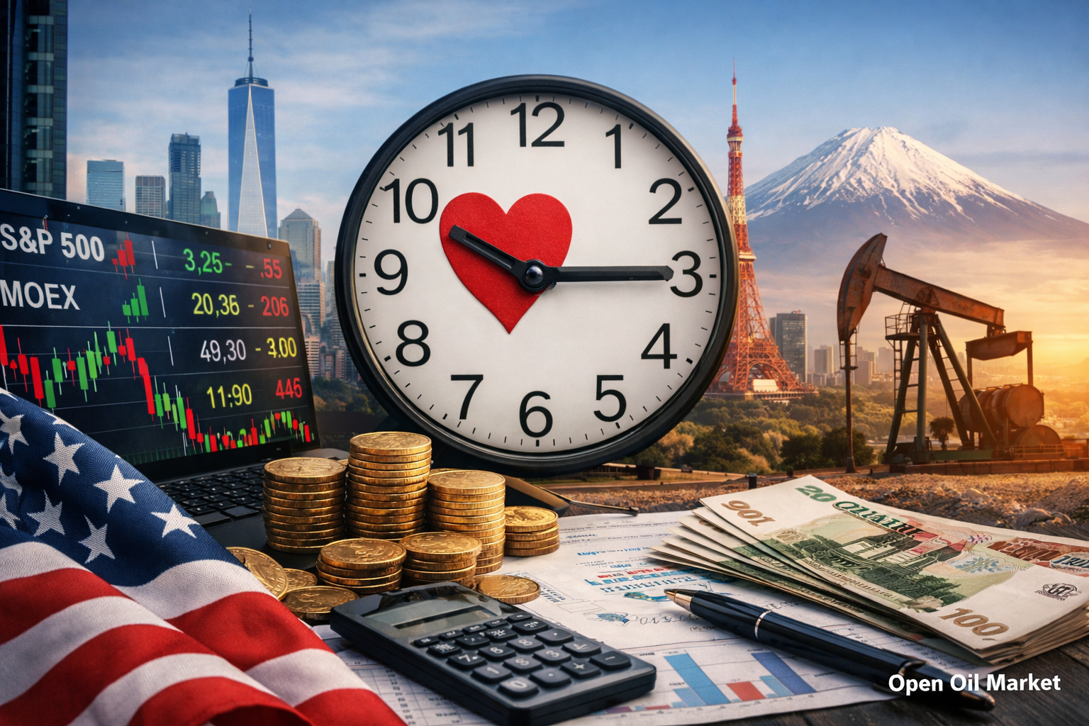 Peristiwa Ekonomi dan Laporan Perusahaan — Sabtu, 14 Februari 2026, Pasar Global, S&P 500, Euro Stoxx 50, Nikkei 225, MOEX