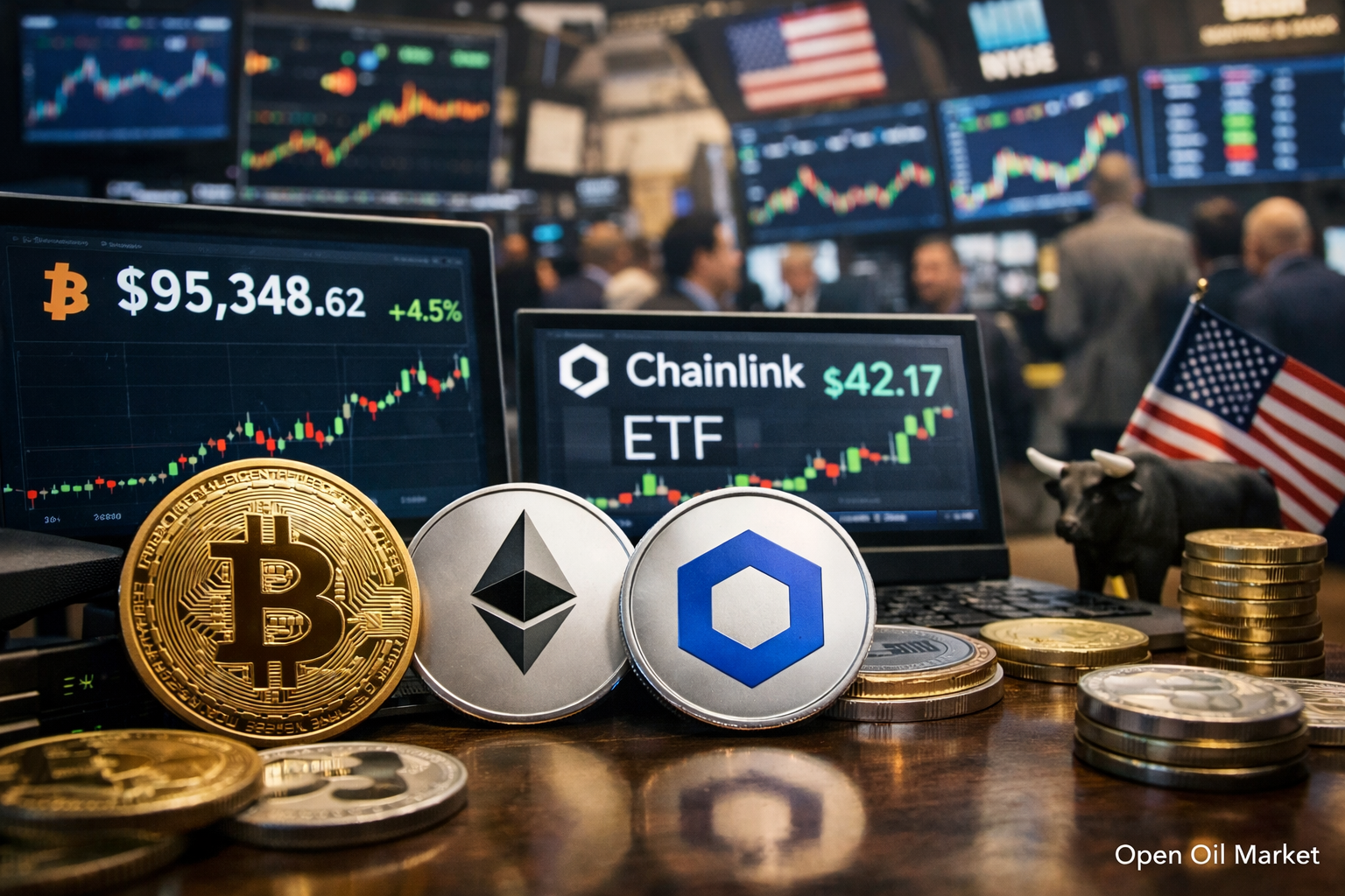Berita Cryptocurrency, Kamis, 15 Januari 2026 Chainlink-ETF meluncur di NYSE