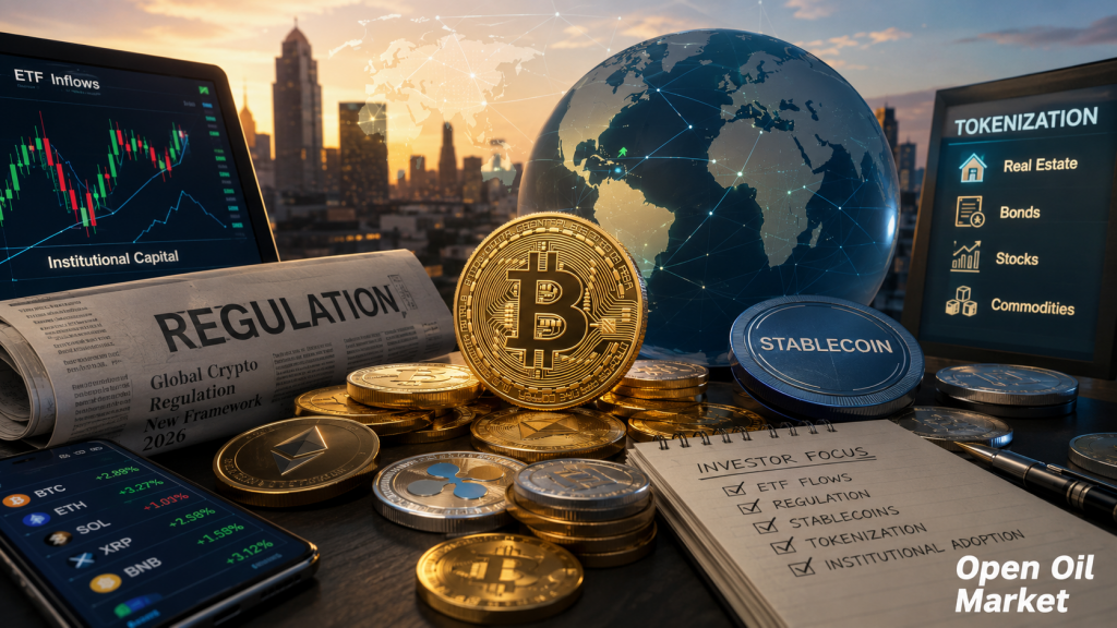 Pasar Mata Uang Kripto Global 13 Juli 2026: Bitcoin, Ethereum, ETF, Regulasi, Stablecoin, dan Tokenisasi