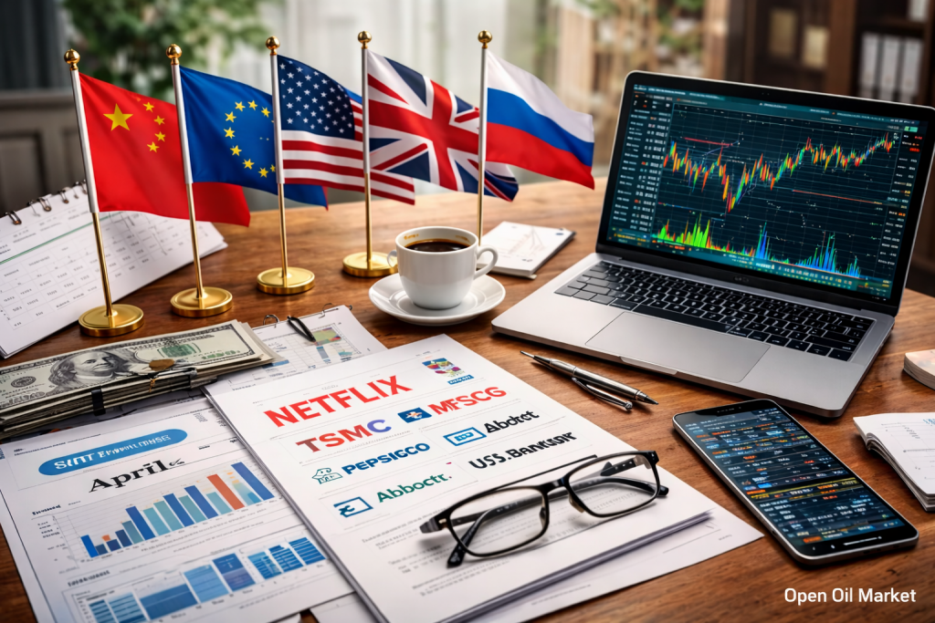 Peristiwa Ekonomi dan Laporan Korporasi — Kamis, 16 April 2026: PDB Tiongkok, CPI Zona Euro dan Laporan Perusahaan