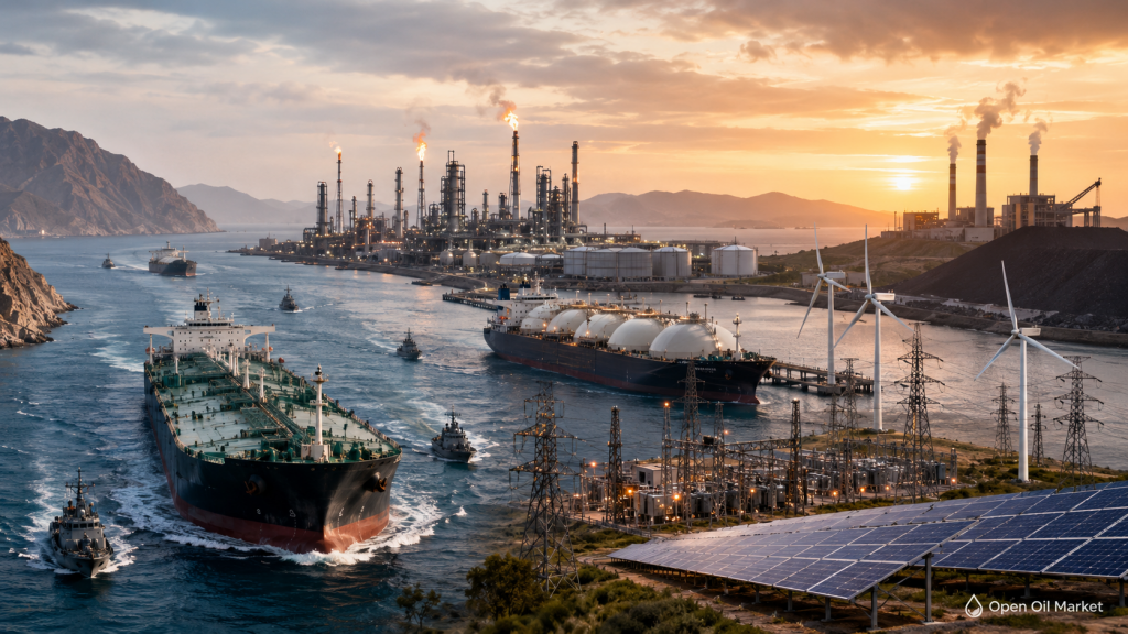 Berita Sektor Minyak dan Gas serta Energi 1 Juni 2026: Risiko Hormuz, minyak, gas, LNG, dan Sektor Energi Global.