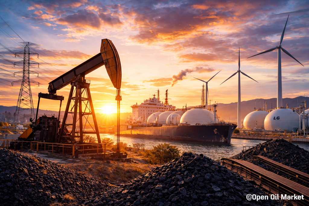 Pasar Minyak dan Gas Global 4 April 2026 Energi LNG Kilang Listrik VIE Global TEP