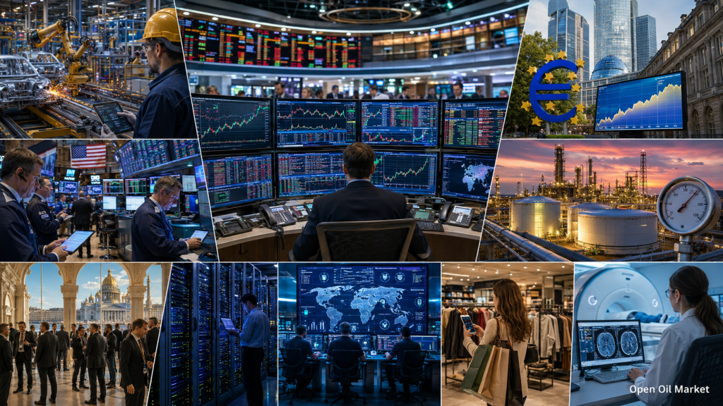 Kalender Investor Minggu 1–6 Juni 2026: PMI, Inflasi Zona Euro, Beige Book Federal Reserve, Non-Farm Payrolls AS dan SPIEF
