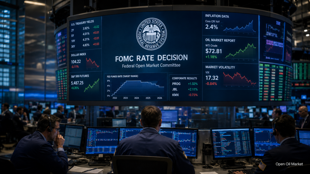 Peristiwa Ekonomi dan Laporan Korporasi, Rabu 17 Juni 2026: FOMC, Inflasi di Inggris dan Zona Euro, Laporan IEA dan Laporan Progressive, Jabil, dan CarMax