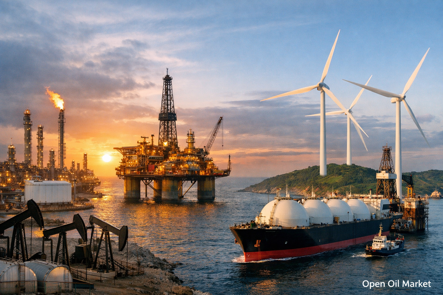 Pasar Energi Global: Minyak, Gas, Listrik dan RES - Peristiwa 4 Februari 2026