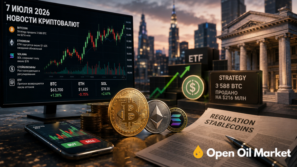 Berita Cryptocurrency 7 Juli 2026: Bitcoin, ETF, Strategi, Ethereum, Solana dan Stablecoin