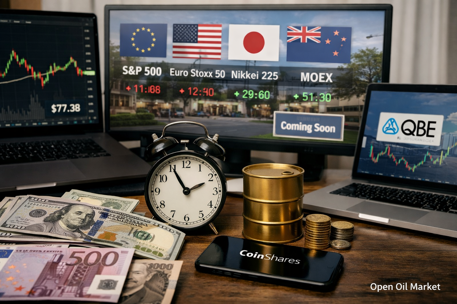 Peristiwa Ekonomi dan Laporan Perusahaan — 21 Februari 2026 Pasar Global, S&P 500, Euro Stoxx 50, Nikkei 225, MOEX