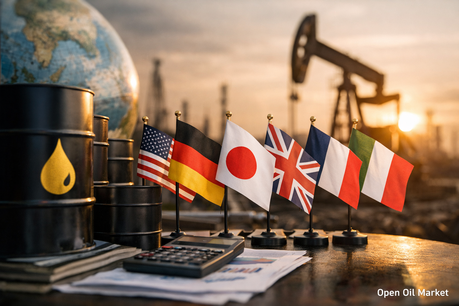 Cadangan Minyak G7 Lebih dari 1 Miliar Barel: Seberapa Banyak Itu dalam Hari Konsumsi Minyak?