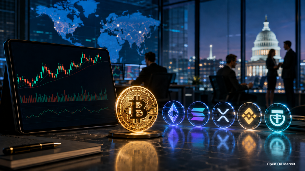 Berita Cryptocurrency 10 Mei 2026: Bitcoin, Ethereum, Solana, XRP, BNB dan Stablecoin di Pasar Keuangan Global