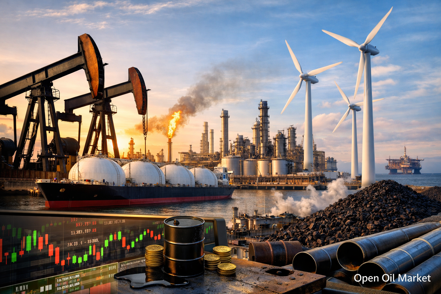 Berita Minyak dan Gas serta Energi - Minggu, 15 Februari 2026: Brent, Gas, dan SET