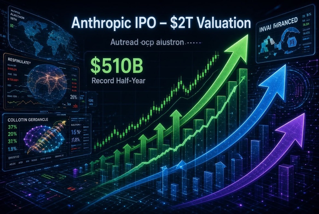 Berita Startup dan Investasi Ventura — Sabtu, 15 Agustus 2026: IPO Anthropic senilai $2 triliun, rekor $510 miliar dalam setengah tahun, dan ledakan mega-runding pertahanan.
