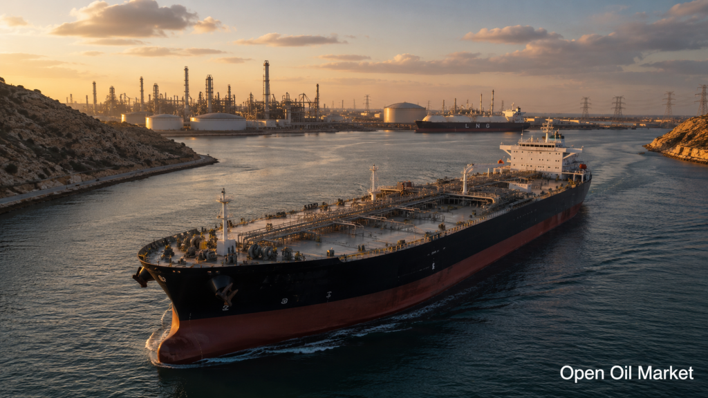 Pasar Global Minyak dan Energi 2 Juli 2026 tanker, kilang, terminal LNG dan jaringan listrik.