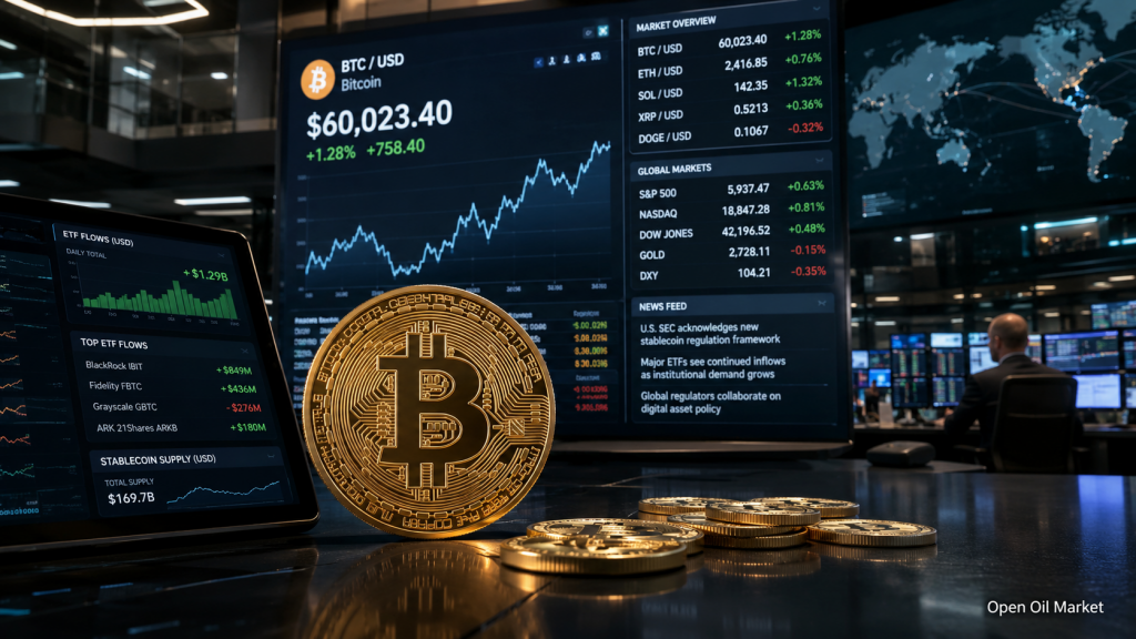 Pasar Cryptocurrency 29 Juni 2026: Bitcoin, ETF, Stablecoin dan Top-10 Aset Digital