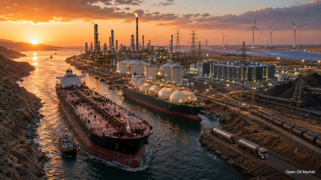 Pasar Energi Global 17 Juli 2026: minyak, gas, LNG, produk minyak, kilang, listrik, energi terbarukan dan batu bara