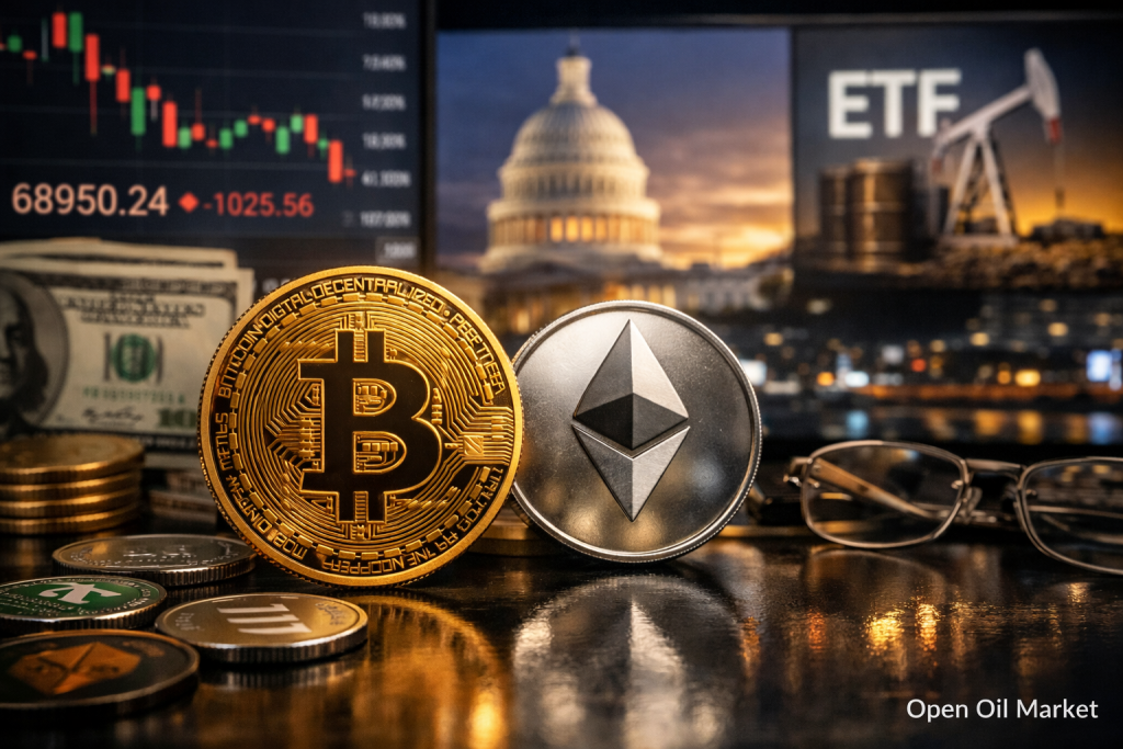 Berita Cryptocurrency, Jumat, 27 Maret 2026 — Bitcoin Jatuh di Bawah 70000, ETF dan 10 Besar Cryptocurrency